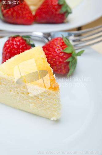 Image of heart cheesecake