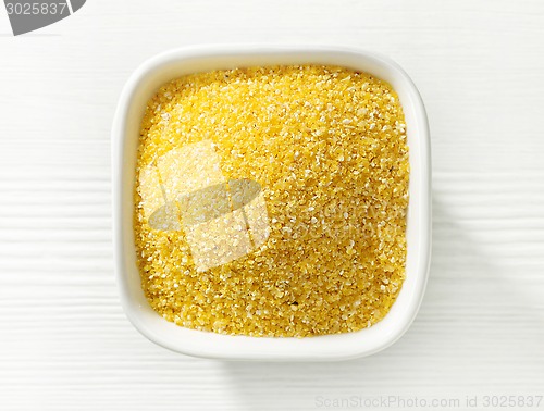 Image of bowl of corn grains