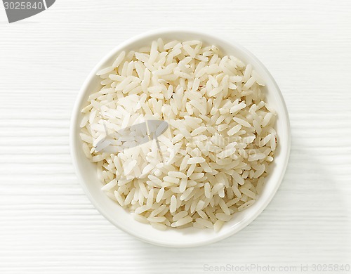 Image of bowl of rice grains