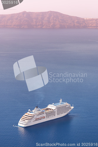 Image of Luxury cruise ship.