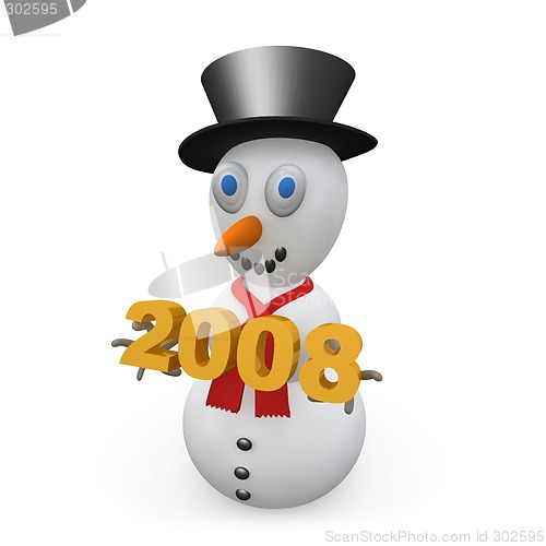 Image of Snowman 2008