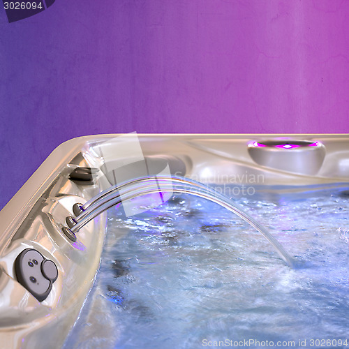 Image of Jacuzzi Bathtub filling