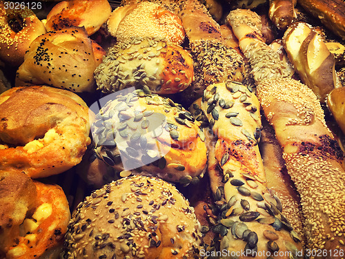 Image of Variety of bread a bakery