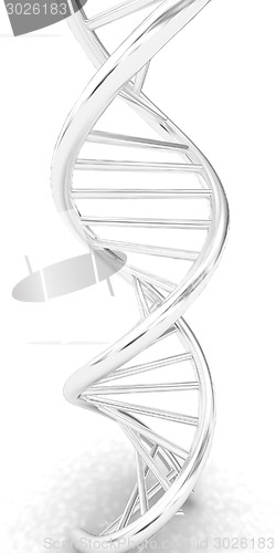 Image of DNA structure model