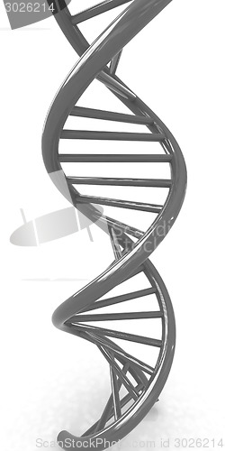 Image of DNA structure model