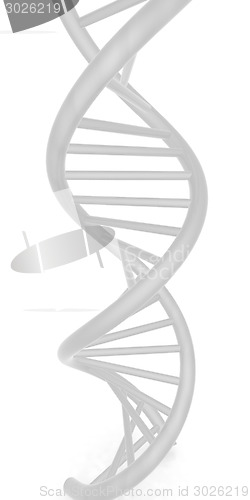 Image of DNA structure model