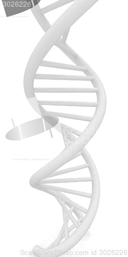 Image of DNA structure model
