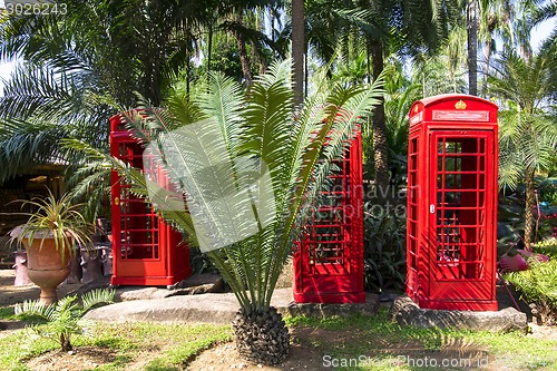 Image of Booths in Nong Nooch Garden.