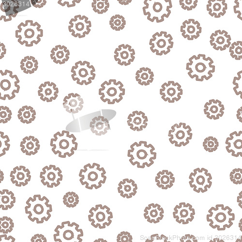 Image of Seamless background with gears.