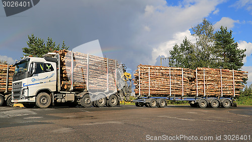 Image of Volvo FH16 700 Birch Timber Transport
