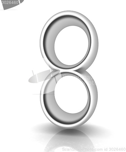 Image of Number "8"- eight