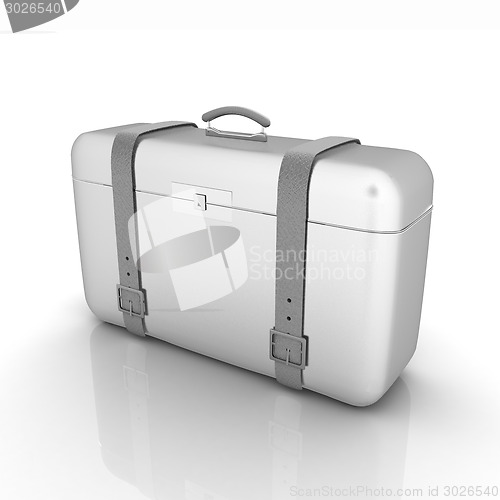 Image of traveler's suitcase 