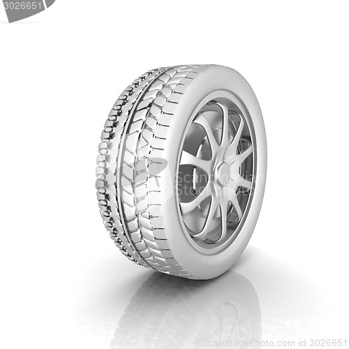 Image of car wheels icon