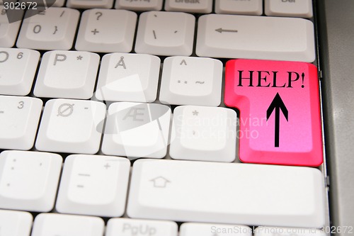 Image of help on web