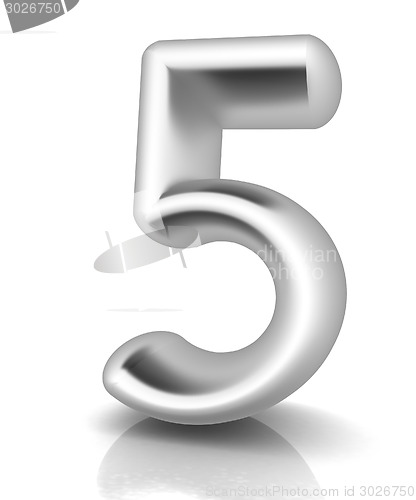 Image of Number "5"- five