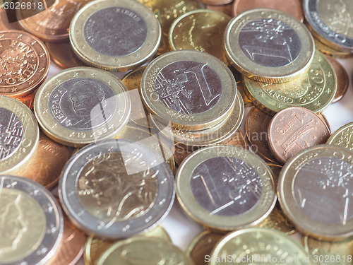 Image of Euro coins