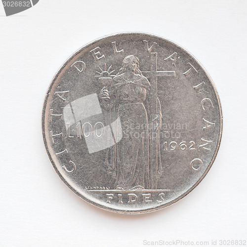 Image of Vatican lira coin