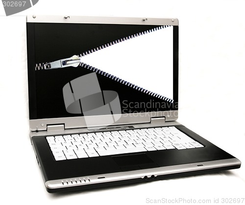 Image of zipped screen