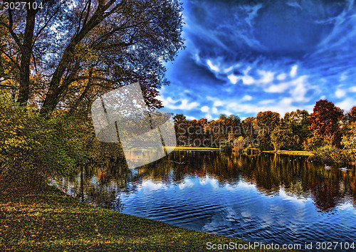 Image of Pond in the park