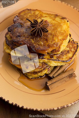 Image of Pumpkin Fritters with cinnamon