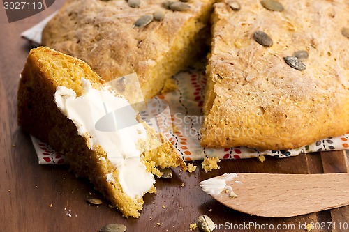 Image of homemade pumpkin bread