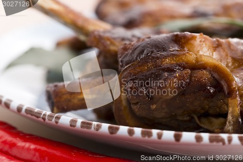 Image of  Barbecued Pork Baby Back Ribs 