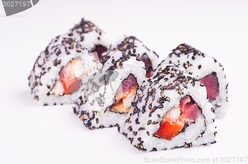 Image of triangle tuna roll