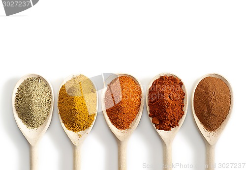 Image of various kinds of spices