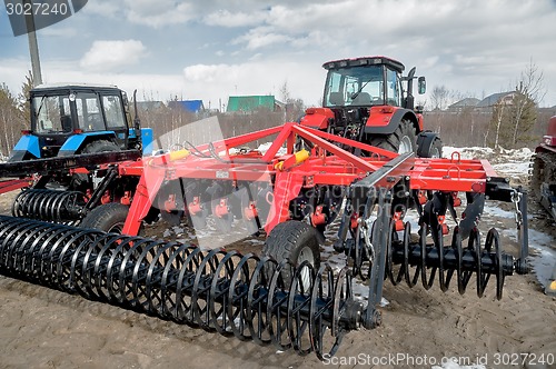 Image of Hinged equipment for tractor. Tyumen. Russia