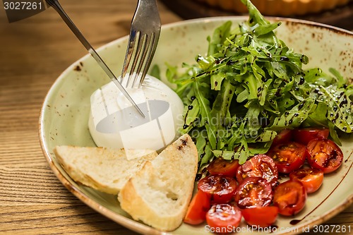 Image of Burrata mozzarella cheese