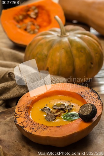 Image of Cream of pumpkin soup 