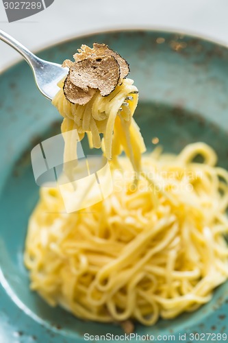 Image of Dish of pasta with truffle