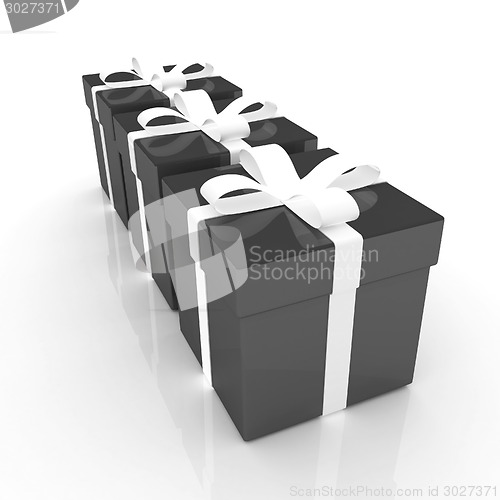 Image of Bright christmas gifts