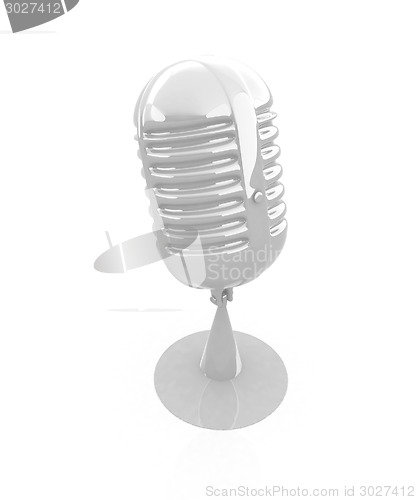 Image of Glossy microphone 