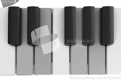 Image of Colorfull piano keys