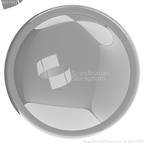 Image of Glossy yellow button