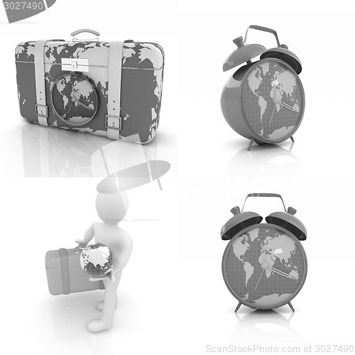 Image of Concept of travel set