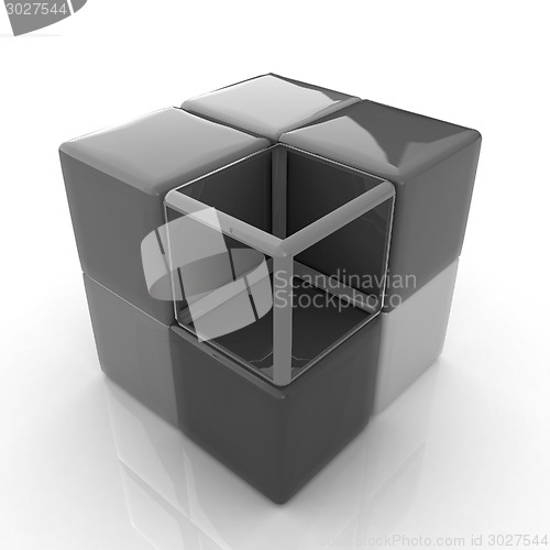 Image of 3d abstract background 