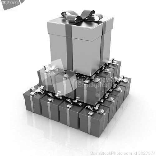 Image of Bright christmas gifts