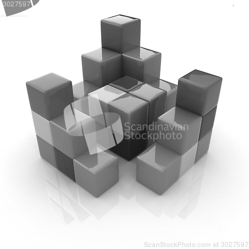 Image of colorful block diagram