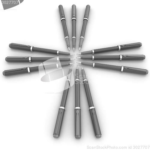 Image of corporate pen design 