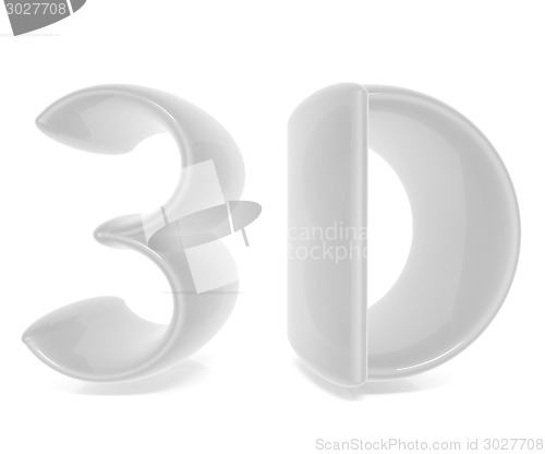 Image of 3D text