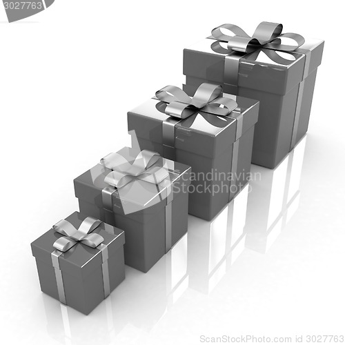 Image of Bright christmas gifts