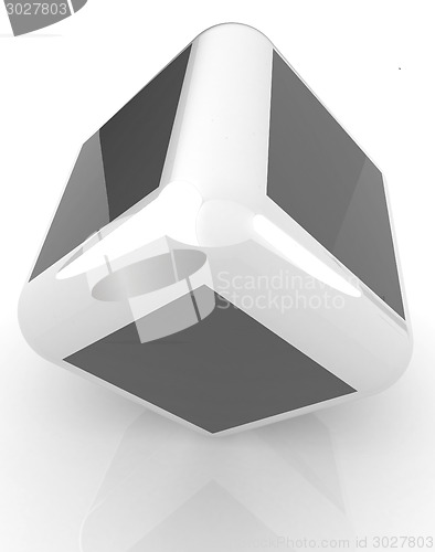 Image of Abstract colorfull block 3d