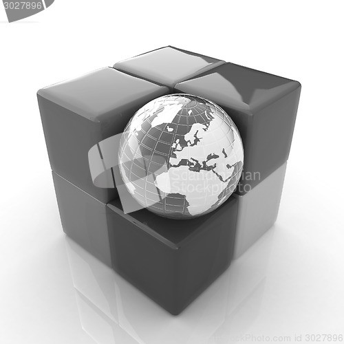 Image of 3d abstract background 