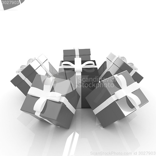 Image of Bright christmas gifts