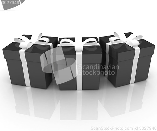 Image of Bright christmas gifts