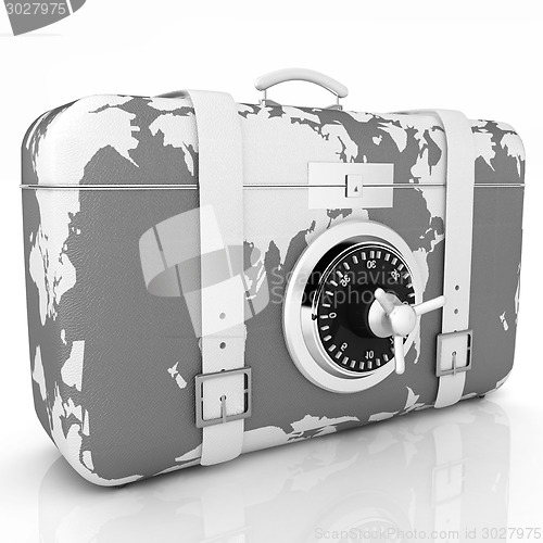 Image of suitcase-safe for travel 