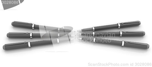 Image of corporate pen design 