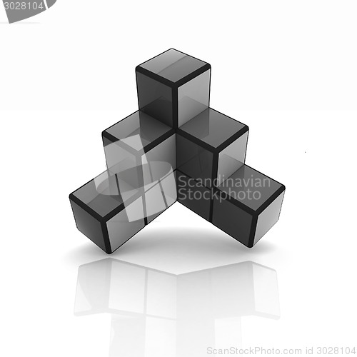 Image of Abstract colorfull geometric background